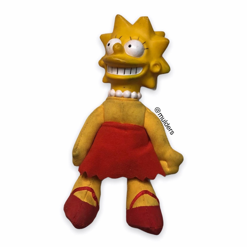 Vintage 90s y2k The Simpsons Lisa Simpson Doll
